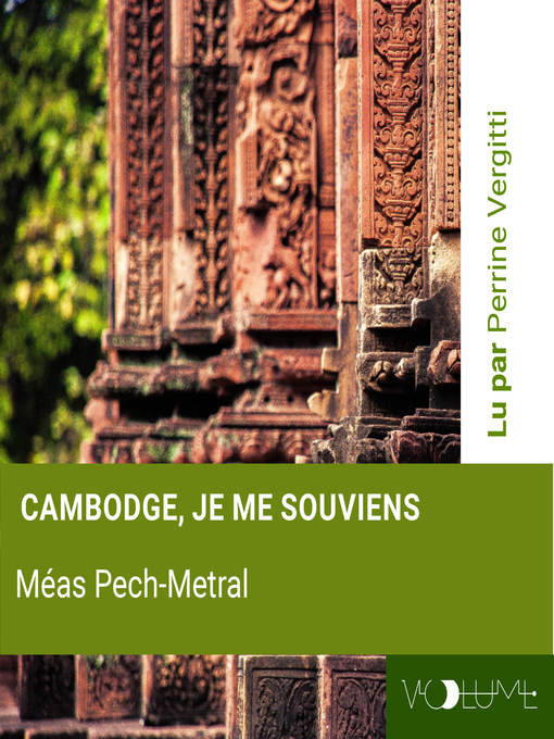 Title details for Cambodge, je me souviens by Méas Pech-Metral - Available